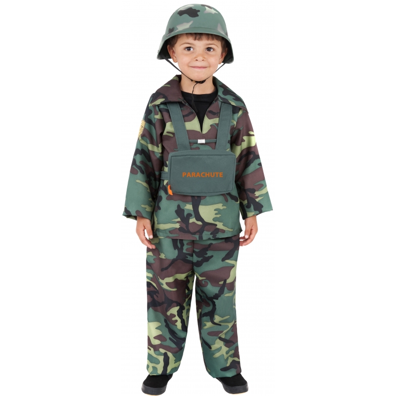 Stoer leger kostuum voor kinderen