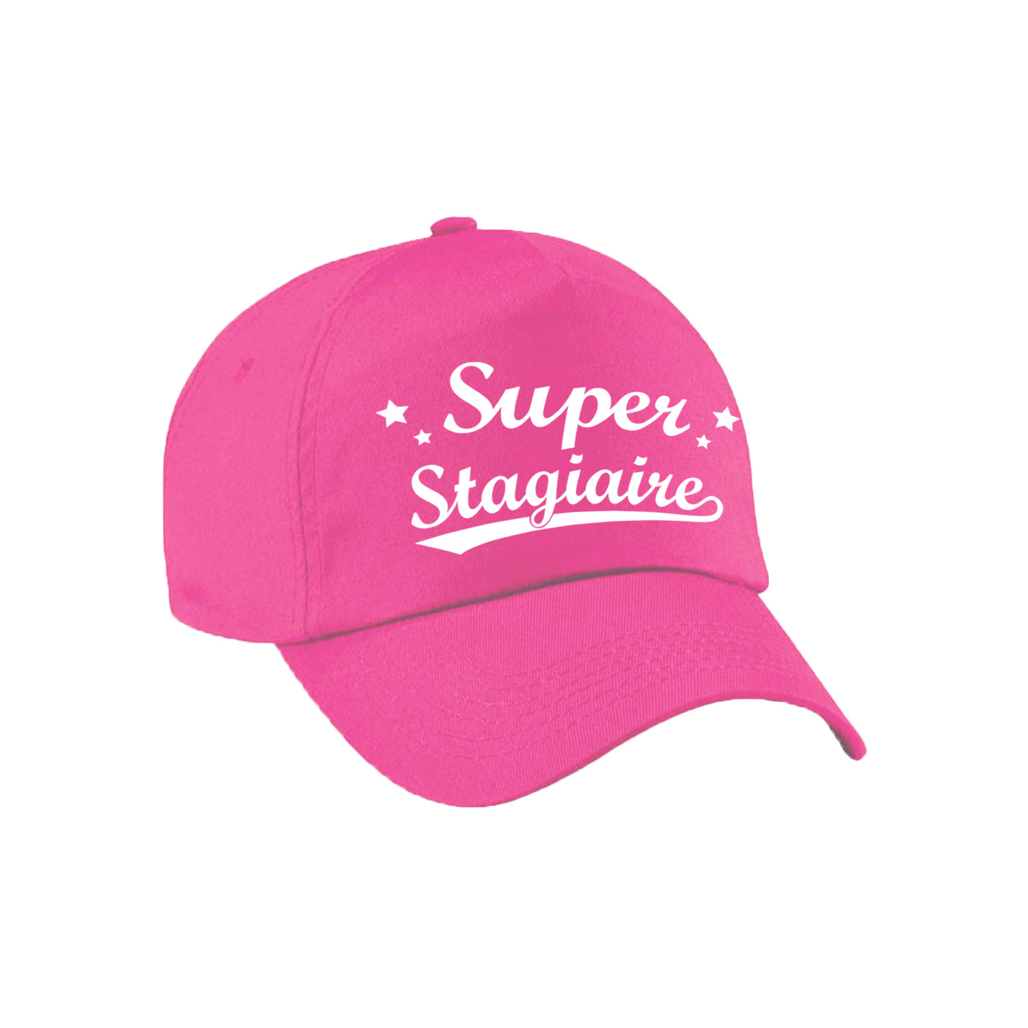 Super stagiaire cadeau pet -cap roze voor dames