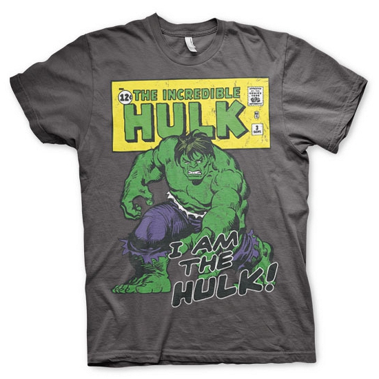 The incredible Hulk T-shirt donkergrijs voor heren