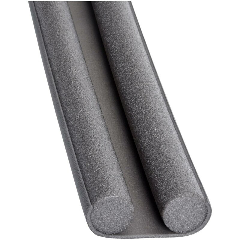Tochtstrip - tochtwering - grijs - foam - 93 x 3 cm - deur tochtstopper