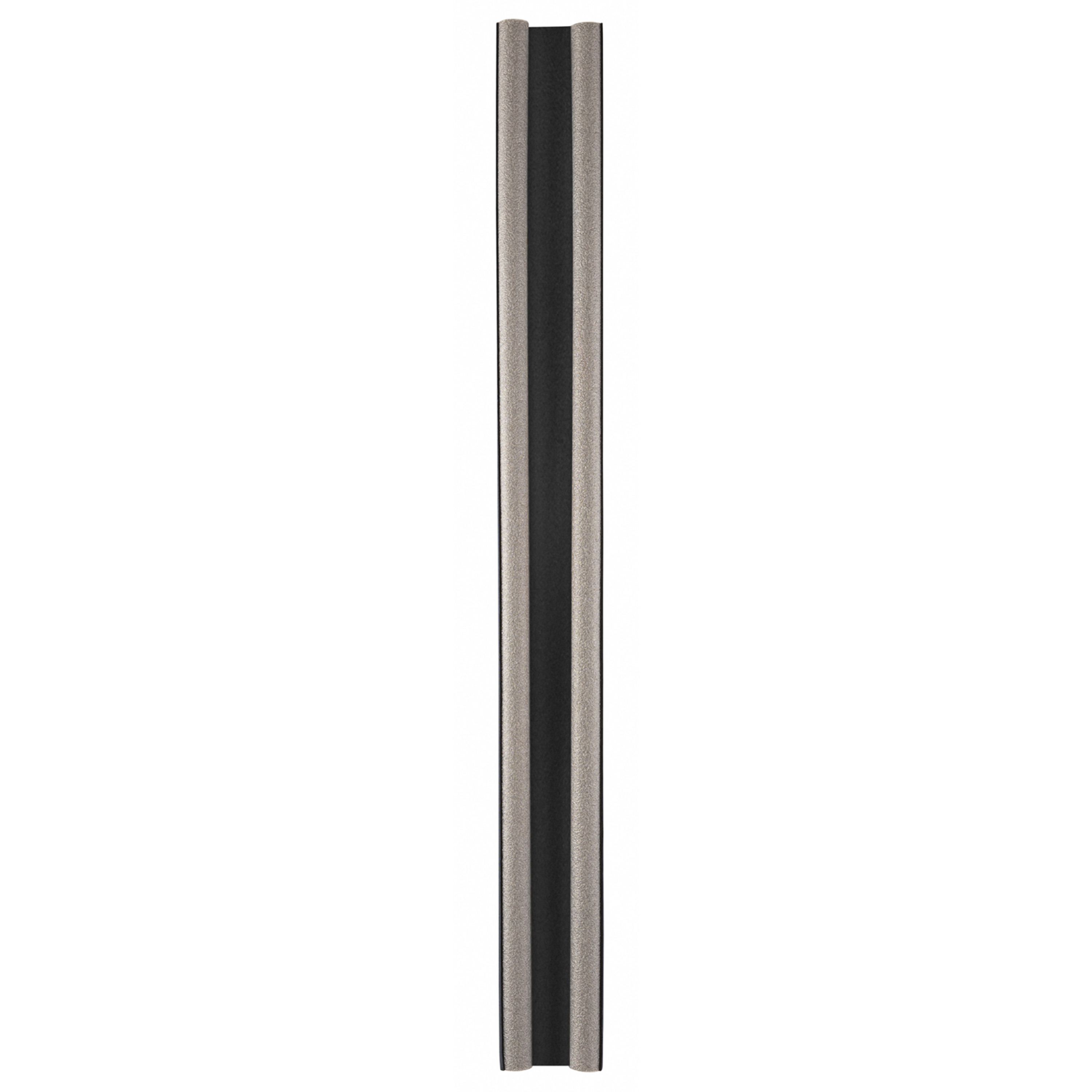 Tochtstrip - tochtwering - grijs - foam - 95 x 2,5 cm - deur tochtstopper