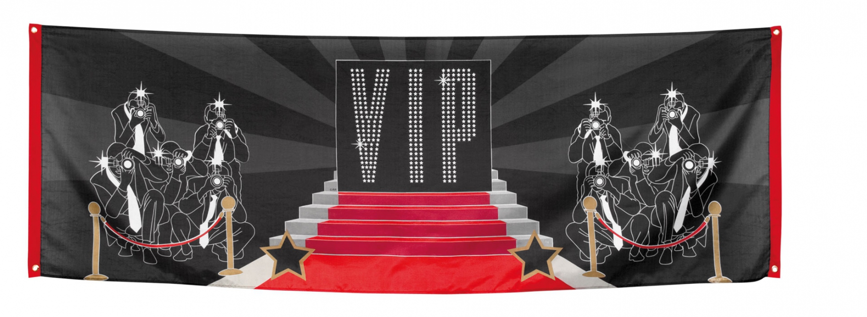 VIP-Hollywood-Oscar versiering feest thema banier vlag 74 x 220 cm