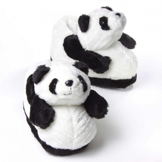 Volwassenen dieren sloffen - pantoffels panda