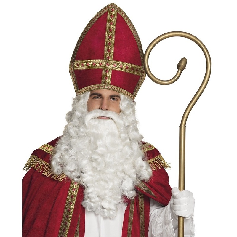 Voordelige Sinterklaas mijter voor volwassenen