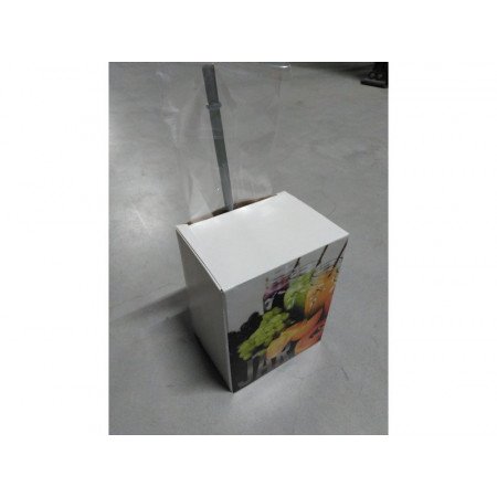 1x stuks glazen Mason Jar drinkbekers zwarte dop/rietje 500 ml