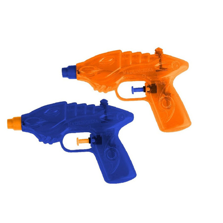 1x Water gun blue 16,5 cm