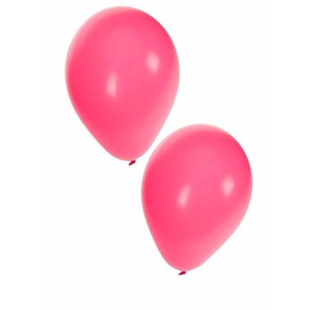 50 ballonnen roze 27 cm