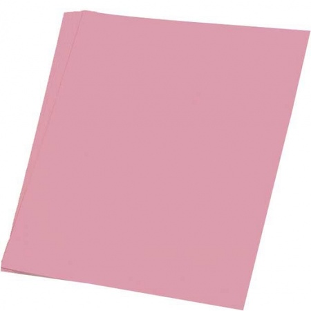 50 sheets light pink A4 hobby paper