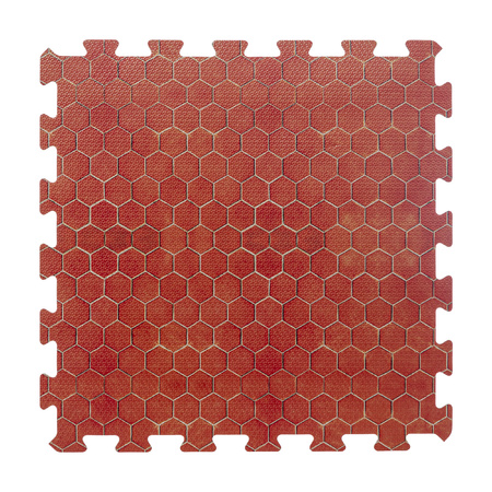 8x pieces Puzzle foam mat tiles tomette 50 x 50 cm