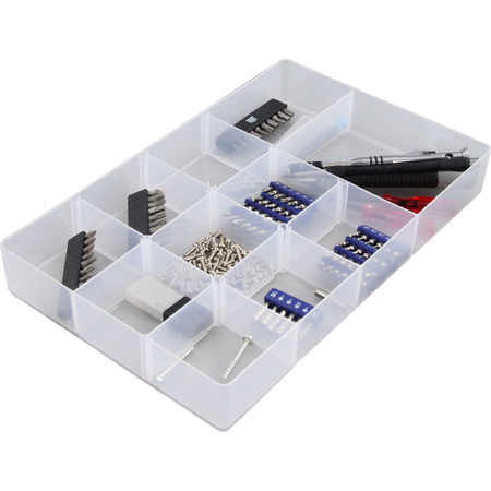Allstore Organiser voor opslagbox 5,5L en 10L - 34 x 21 x 4,5 cm