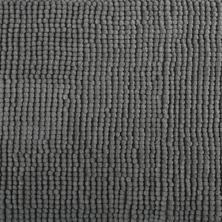 Badkamerkleedje/badmat tapijt voor op de vloer grijs 40 x 60 cm
