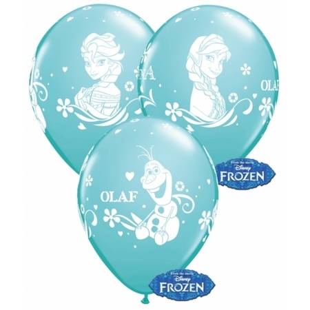 x Frozen balloons