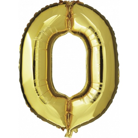 80 jaar folie ballonnen goud