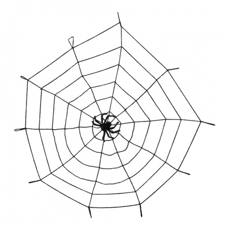 Decoration spider web 150 cm