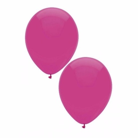 Dark pink balloons 10 pieces