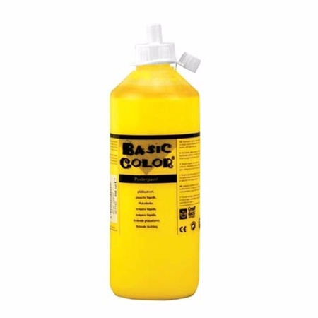 Yellow paint in tube 500 ml