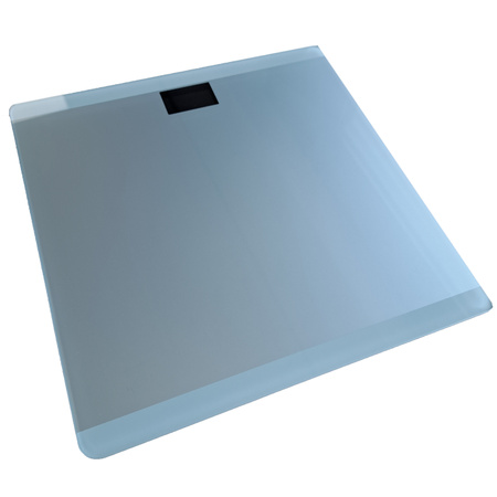 Grey digital personal scale glass