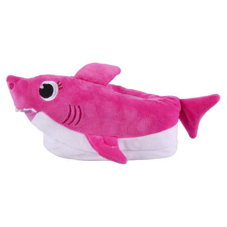 Kinder pantoffels/sloffen Baby Shark roze