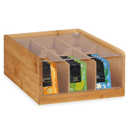 Kinvara Storage box/case with 6-compartments 28 x 21 x 6 cm