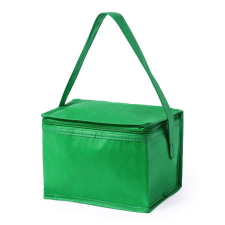 Kleine mini  koeltassen groen sixpack blikjes