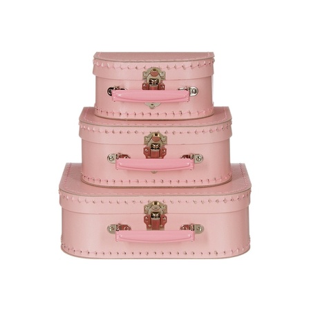 Suitcase light pink 16 cm