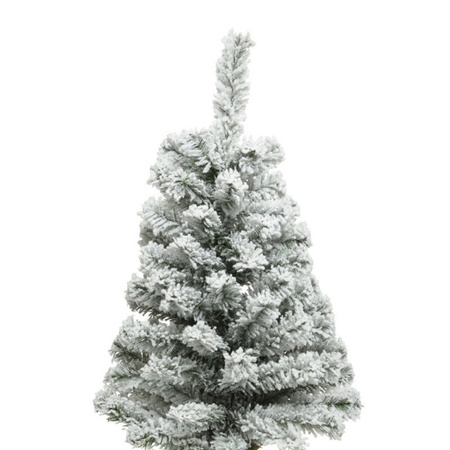 Artificial christmas tree green snow 60 cm