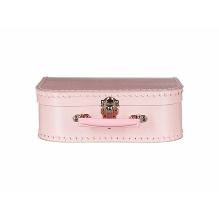 Light pink suitcase 25 cm