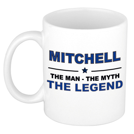 Mitchell The man, The myth the legend name mug 300 ml