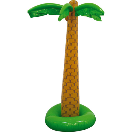 Tropical decoration set inflatable palmtrees/cactus