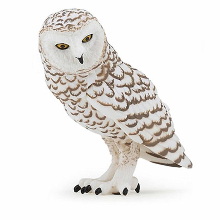 2x Plastic toy figures birds owls 6 cm