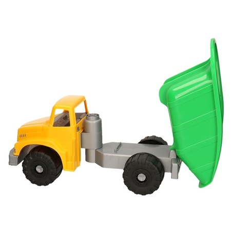 Toy tip-truck green