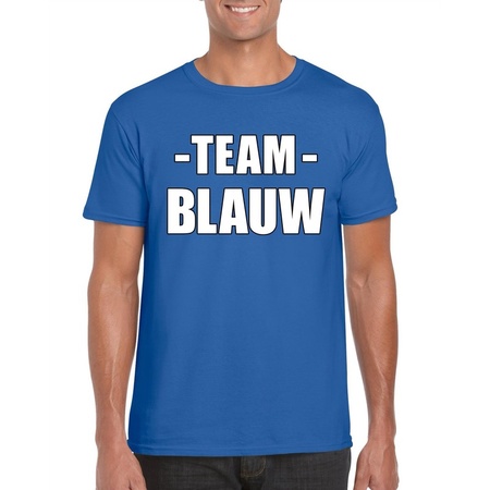 Team blue t-shirt men