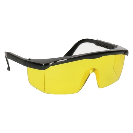 Veiligheidsbril / vuurwerkbril gele glazen
