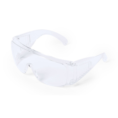 Veiligheidsbril/vuurwerkbril transparant voor volwassenen
