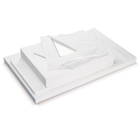 Verhuis inpakpapier 480 vellen wit 50 x 75 cm 