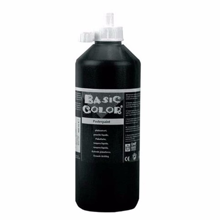 Black paint in tube 1000 ml